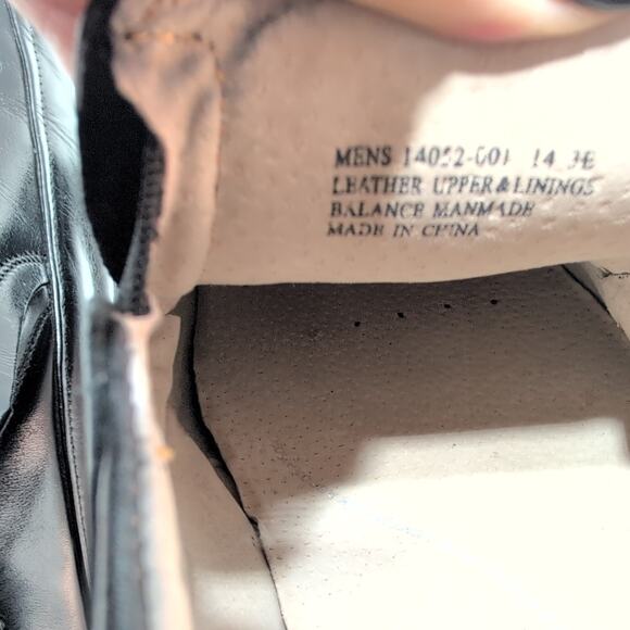 Florsheim Men's Leather Slip On Dress Shoes Black Size 14 3E - Picture 8 of 8